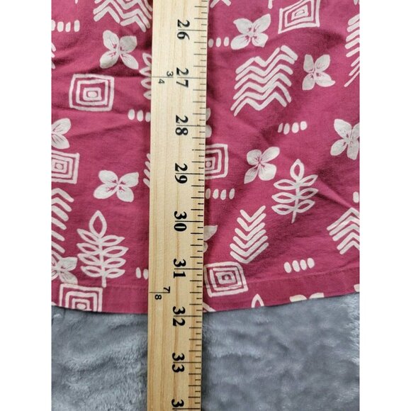 Junction West Mens Button Up Hawaiian Shirt Floral Geometric short sleeve XL - Picture 2 of 6